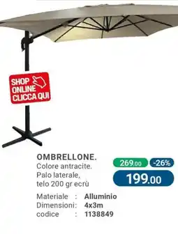 Cfadda Ombrellone offerta