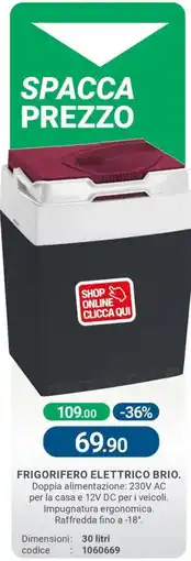 Cfadda Frigorifero elettrico Brio offerta