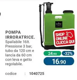 Cfadda Pompa irroratrice offerta