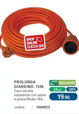 Cfadda Prolunga giardino 15m offerta