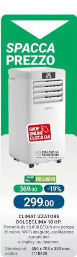 Cfadda Climatizzatore dolceclima 10 HP offerta
