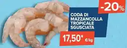 Sapore di Mare Coda di mazzancolla tropicale sgusciata offerta