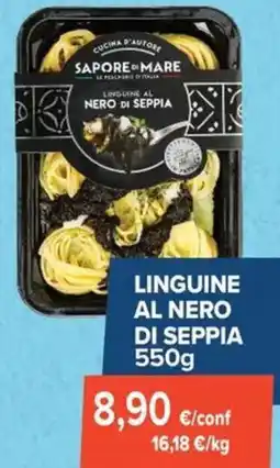 Sapore di Mare Linguine al nero di seppia offerta