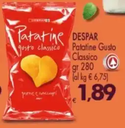 Despar DESPAR Patatine classico Patatine Gusto Classico offerta