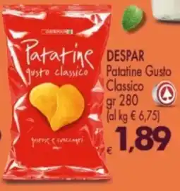 Despar DESPAR Patatine Gusto Classico offerta
