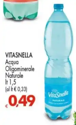 Despar VITASNELLA Acqua Oligominerale Naturale offerta