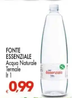 Despar FONTE ESSENZIALE Acqua Naturale Termale offerta