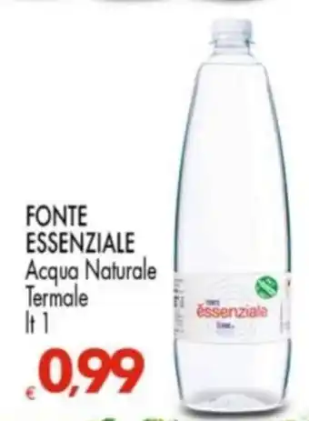 Despar FONTE ESSENZIALE Acqua Naturale Termale offerta