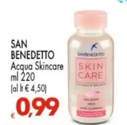 Despar SAN BENEDETTO Acqua Skincare offerta