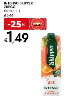 Bennet Intenso skipper ZUEGG offerta