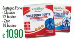 Despar equilibra Sostegno Forte Classico 22 bustine, Zero 18 bustine offerta