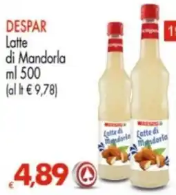 Despar DESPAR Latte di Mandorla offerta