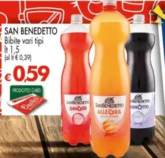 Despar SAN BENEDETTO Bibite offerta