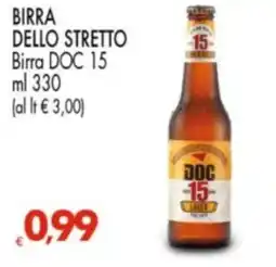 Despar Birra dello stretto birra doc offerta