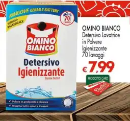 Despar OMINO BIANCO Detersivo Lavatrice in Polvere Igienizzante offerta