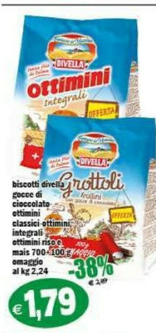 Il Castoro Supermercati Biscotti offerta