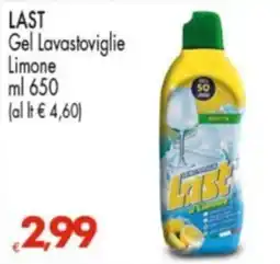 Despar LAST Gel Lavastoviglie Limone offerta