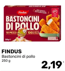 Iper Tosano FINDUS Bastoncini di pollo offerta