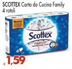 Despar SCOTTEX Carta da Cucina Family offerta