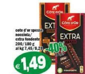 Il Castoro Supermercati Cioccolato offerta