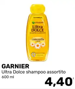 Iper Tosano GARNIER Ultra Dolce shampoo offerta