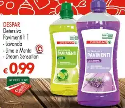 Despar DESPAR Detersivo Pavimenti Lavanda, Lime e Menta, Dream Sensation offerta
