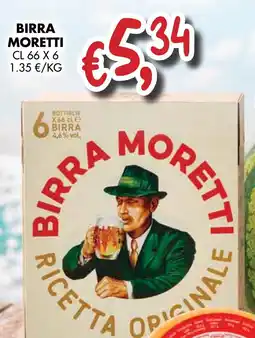 èccoMI Birra MORETTI offerta