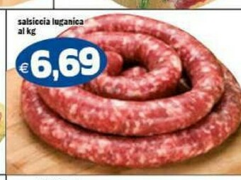 Il Castoro Supermercati Salsicce offerta