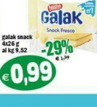 Il Castoro Supermercati Snack offerta