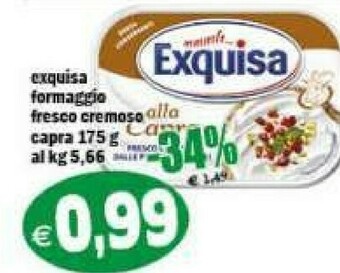 Il Castoro Supermercati Formaggio spalmabile offerta