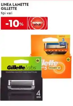 Bennet Linea lamette GILLETTE offerta