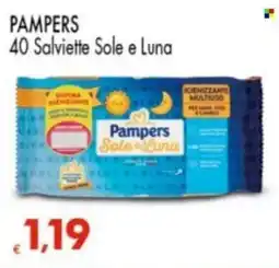 Despar PAMPERS 40 Salviette Sole e Luna offerta