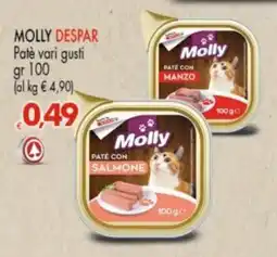 Despar MOLLY DESPAR Patè offerta