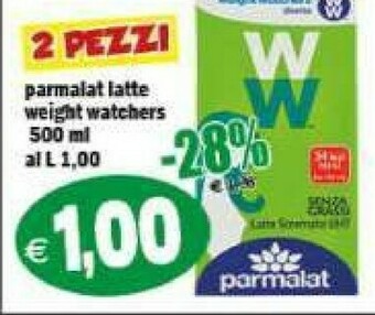 Il Castoro Supermercati Latte parzialmente scremato offerta