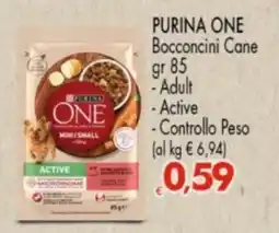 Despar PURINA ONE Bocconcini Cane offerta