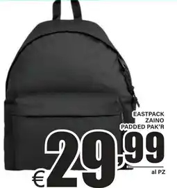 DEM Eastpack zaino padded pak'r offerta