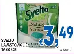 DEM Svelto lavastoviglie tabs x25 offerta