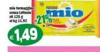 Il Castoro Supermercati Formaggini offerta