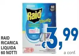DEM Raid ricarica liquida 60 notti offerta