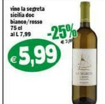 Il Castoro Supermercati Vino bianco offerta