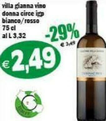 Il Castoro Supermercati Vino bianco offerta