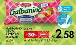 Bennet Galbanino senza lattosio GALBANI offerta