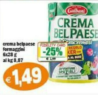 Il Castoro Supermercati Formaggio offerta