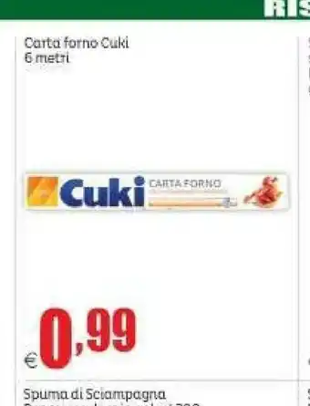 Elite Carta forno offerta