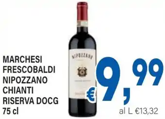 DEM Marchesi frescobaldi nipozzano chianti riserva docg offerta
