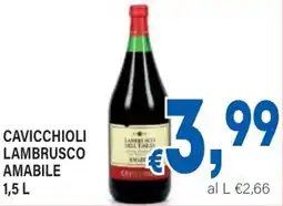 DEM Cavicchioli lambrusco amabile offerta