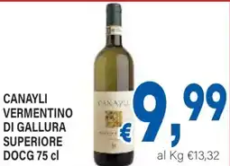 DEM Canayli vermentino di gallura superiore docg offerta