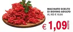 D'Italy Macinato scelto di bovino adulto offerta