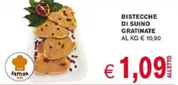 D'Italy Bistecche di suino gratinate offerta
