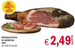 D'Italy Prosciutto di norcia IGP offerta
